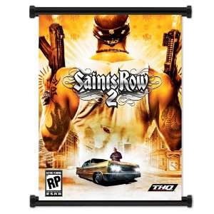  Saints Row 2 Game Fabric Wall Scroll Poster (16x21 