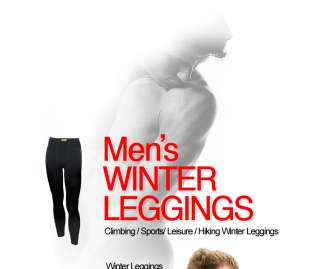 NEW Mens Outdoor Winter Climbing Hiking Camping Pants Tights Legging 
