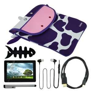  Premium Screen Protector + COCO Cow Memory Foam Case 