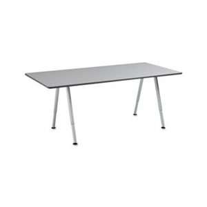  OfficeWorks Teaming Table Top, 72w x 36d, Gray