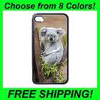 Koala Bear Design   Apple iPhone 4/4s Hard Case (8 Colors)  FF1235