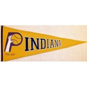  Indiana Pacers 32x13 Vintage Wool Pennant Sports 