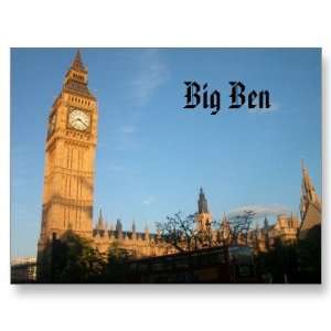 Big Ben Postcard 