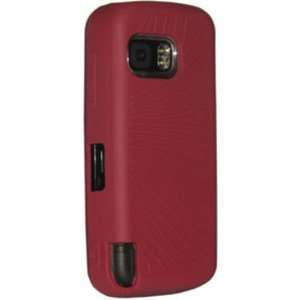   Case for Nokia XpressMusic 5800   Maroon Cell Phones & Accessories