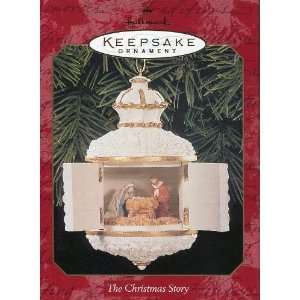   : Hallmark Keepsake Ornament The Christmas Story 1999: Home & Kitchen