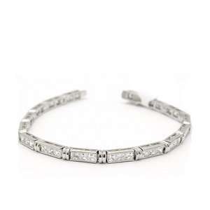  .925 Sterling Silver Tennis Bracelet Jewelry