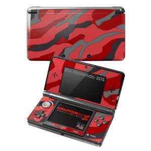 Nintendo 3DS Skin   Camouflage Red