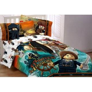  Authentic Kids Buried Treasure Pirate Twin Quilt