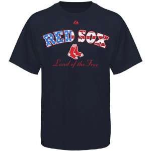 Majestic Boston Red Sox Glory Team T shirt   Navy Blue (Small):  