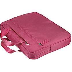 Pinder Bags Pink Nylon 15.4 inch Laptop Case  Overstock