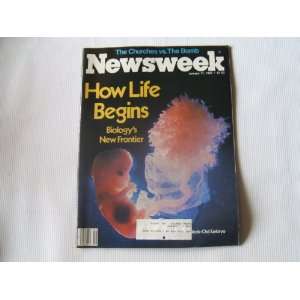 Newsweek January 11, 1982 (HOW LIFE BEGINS   BIOLOGYS NEW FRONTIER 