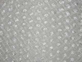 IVORY WHITE SHEER NET FABRIC WITH EMBROIDERY 41  