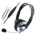   Lightweight Panther Over Ear Headset/ Microphone  Overstock