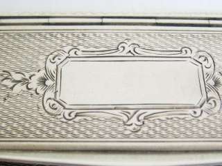 Antique French Gilded Silver Snuff Box  