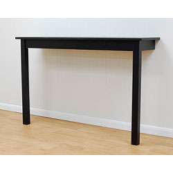 Malley Antique Black Wall Console Table  Overstock