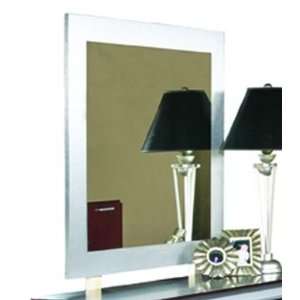  Silver Frame Mirror by Leda   Silver (48 210)