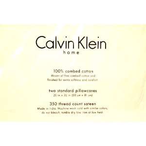  Calvin Klein Standard Pillow Cases: Home & Kitchen
