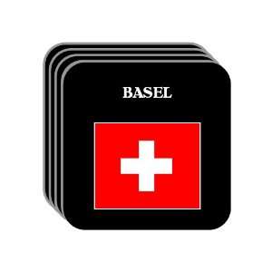 Switzerland   BASEL Set of 4 Mini Mousepad Coasters