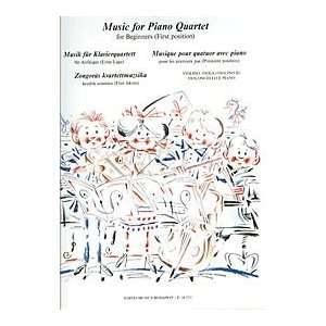 Music for Piano Quartet for Beginners (0073999609677 