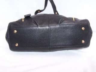 Makowsky BLACK Leather MONTGOMERY Satchel Handbag A93783 #106  