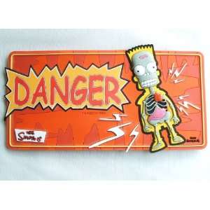  Bart Simpson Sign. Danger