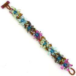 Glass Bead Isabela Wildflower Bracelet (Guatemala)  Overstock