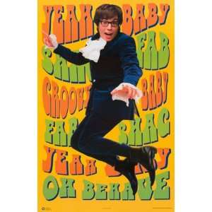  Austin Powers   Yeah Baby   Mike Myers 24x34 Poster