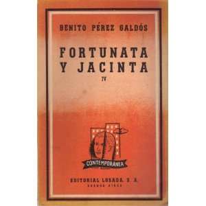  Fortunata y Jacinta Parte IV Benito Perez Galdos Books