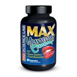  Max Yummy Cummy Unisex Intimate Fluids Enhancer  60 Count 