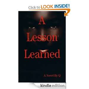 Lesson Learned Q  Kindle Store