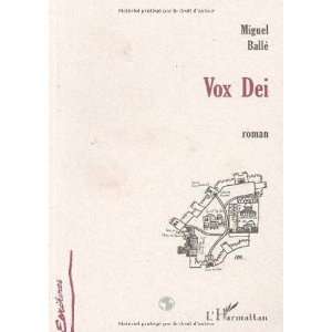  vox dei (9782738483652) Miguel Balle Books