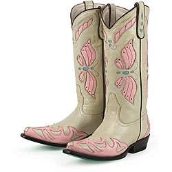 Lane Boots Womens Butterfly Pastel Boots  