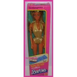  1983 Original Sun Gold Malibu Barbie Doll Toys & Games