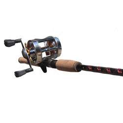 North Shore Bait Casting Rod and Reel Combo  Overstock