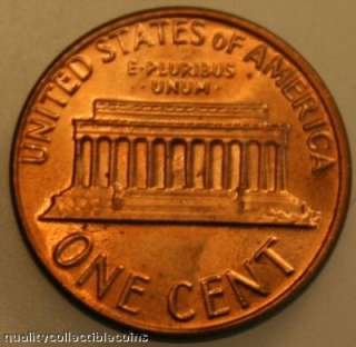 Lincoln Cent 1977 D Uncirculated Red BU Penny US Coins  