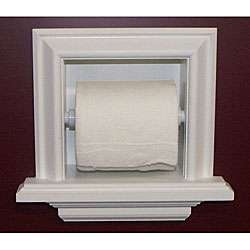Recessed Toilet Paper Holder with Ledge  Overstock