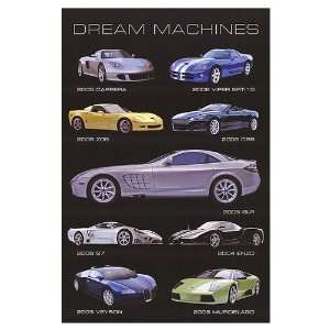  Dream Machines Movie Poster, 24 x 36 Home & Kitchen