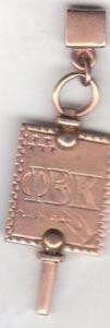 1905 Phi Beta Kappa Pin FOB Badge Fraternity Harvard  