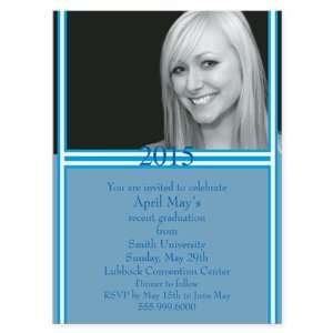  Blue Graduation Invitations