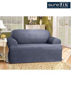 Sure Fit Blue Jeans T cushion Sofa Slipcover  Overstock