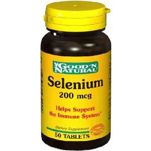  GoodN Natural Selenium ( 50 Tab, 200 Mg ) Health 