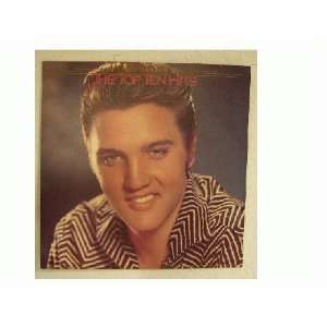  Elvis Presley Poster The Top Ten Hits 