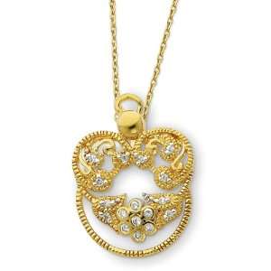  Angel of Grace Gold Vermeil Necklace: Jewelry
