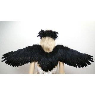   Spread Costume Feather Angel Wings Gothic Fairy Crow Raven Eagle