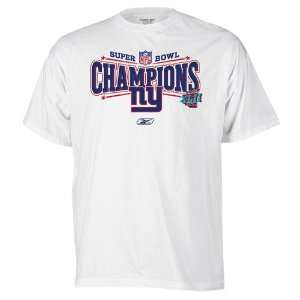  New York Giants Super Bowl XLII Champions T Shirt Sports 