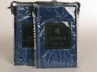 Ralph Lauren BIARRITZ Toile 11P Queen Duvet Cover Quilt  