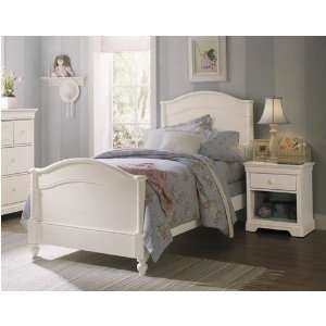  Contentment Antiquity Low Post Panel Bed: Home & Kitchen