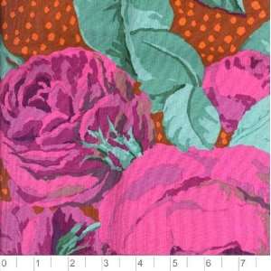  45 Wide Kaffe Fassett August Rose Magenta Fabric By The 