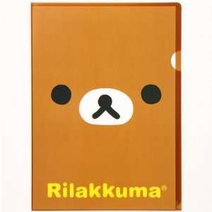    kawaii Rilakkuma bear A4 plastic file folder by San X Toys & Games
