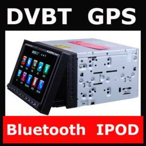 DOUBLE DIN 7 CAR RADIO DVD PLAYER GPS DVB T DIGITAL TV  